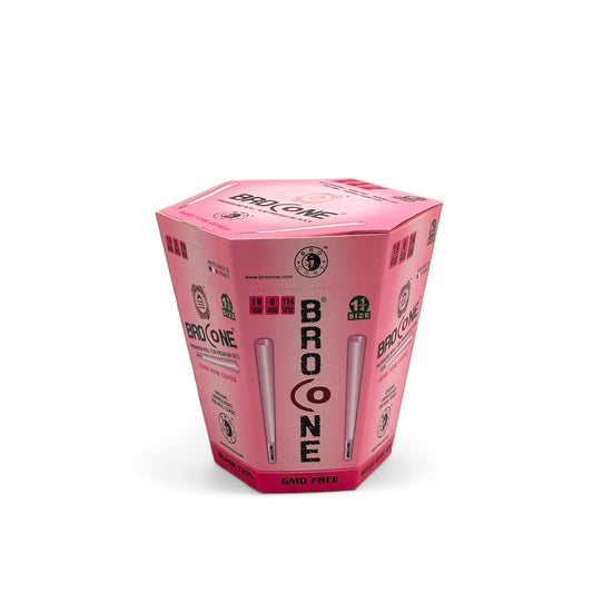 Bro Cones Pink 1 1/4 (84mm) 19pk Box