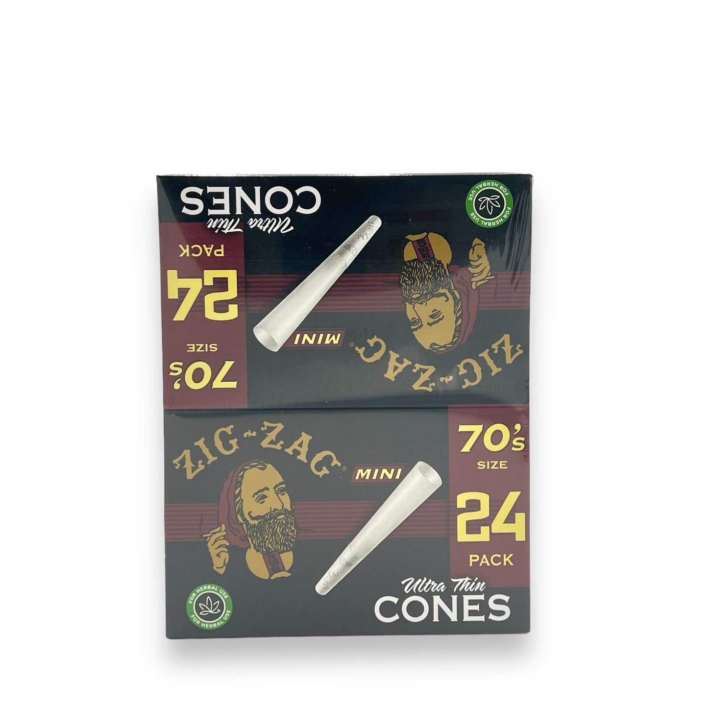 Zig Zag Mini Cones - 70's size - 24pack