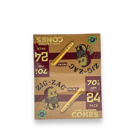 Zig Zag Mini Cones - 70's size - 24pack