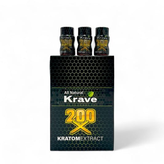 Krave Kratom Extract 200X - Pack of 24