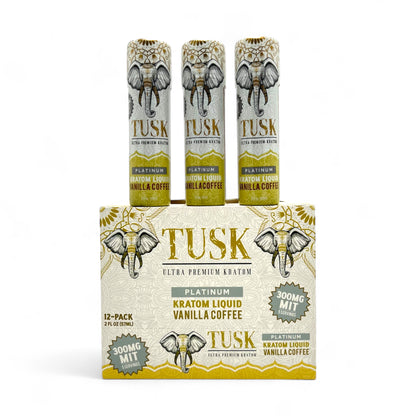 Tusk Kratom Platinum Extract Shots 300MG - Pack of 12