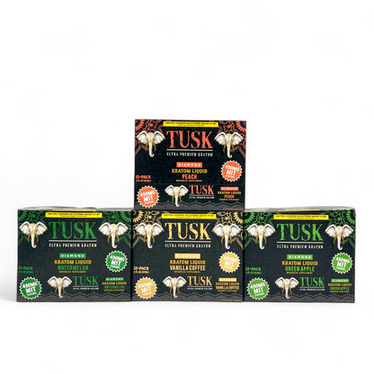 Tusk Kratom Diamond Shot 450MG MIT - Pack of 12 2oz bottles