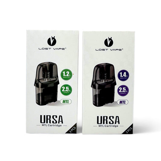 Lost Vape Ursa MTL Cartridge - Pack of 3