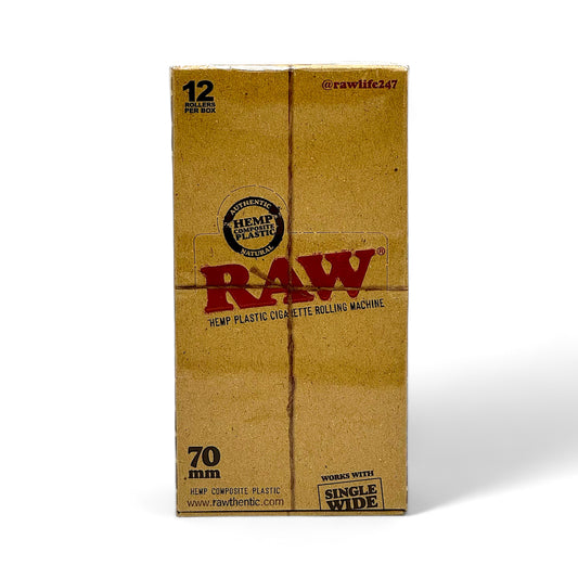 Raw Rolling Machine Single Wide 70mm - Pack of 12