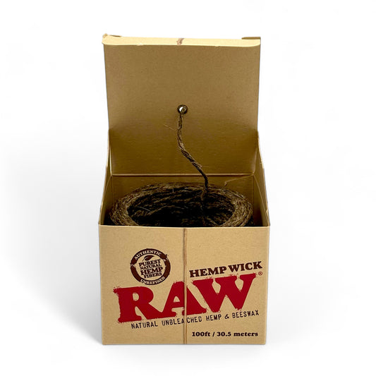 Raw Hemp Wick - 100ft / 30.5 Meters