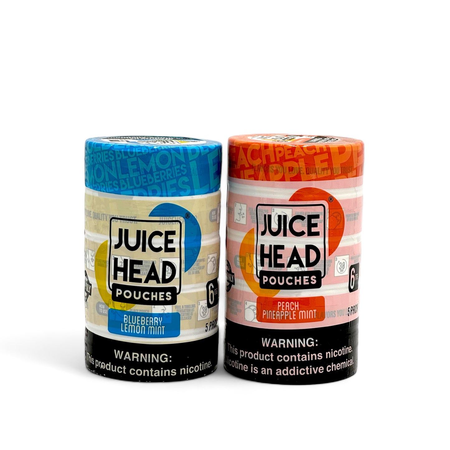 Juice Head 6MG Nicotine Pouches - Pack of 5