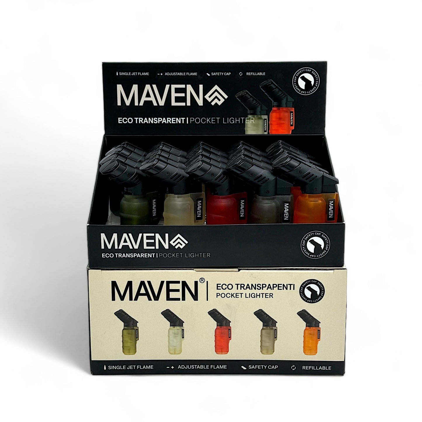 Maven Torch Eco Transpapenti - Pack of 20