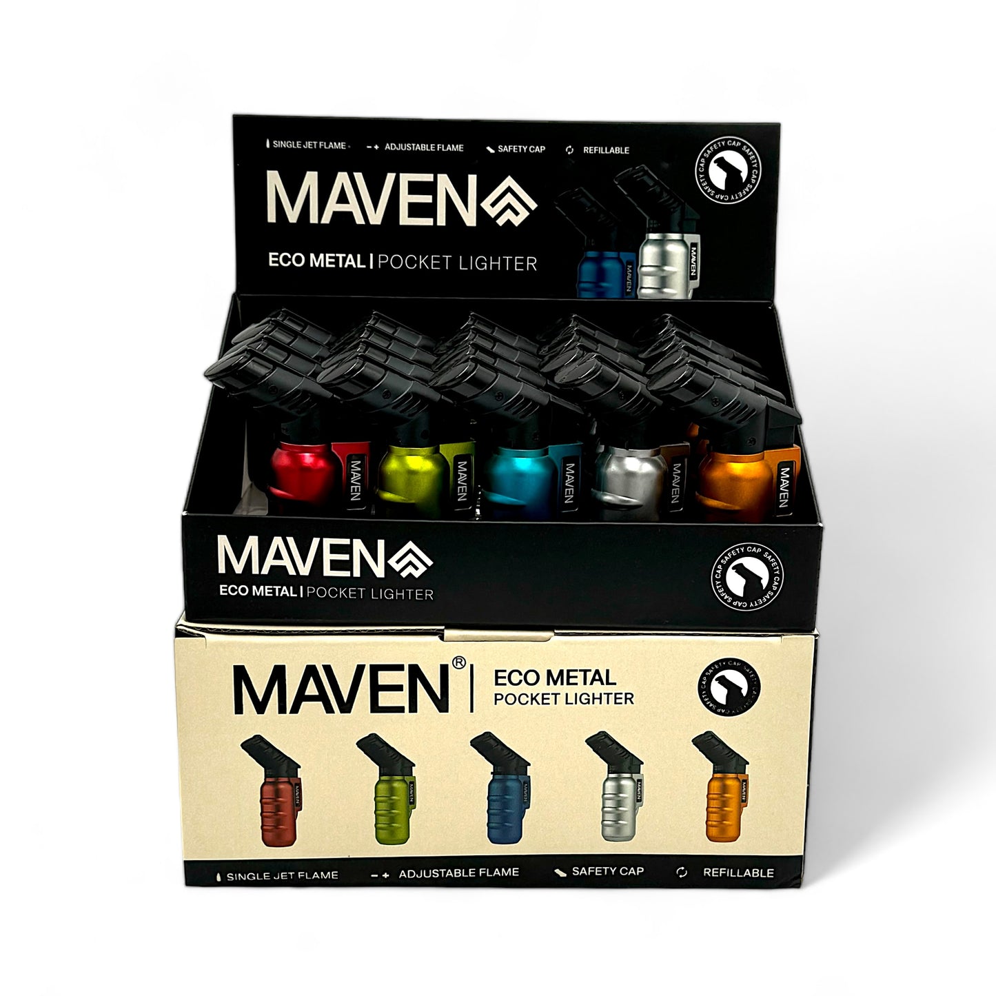 Maven Torch Eco Metal - Pack of 20