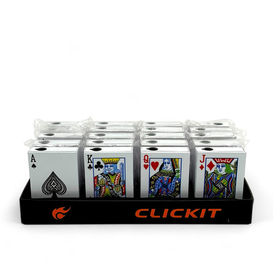 Click It Poker Card Torch - Pack of 20