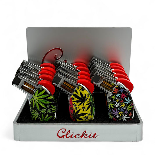 Click It Marijuana Leaf Torch - Pack of 15