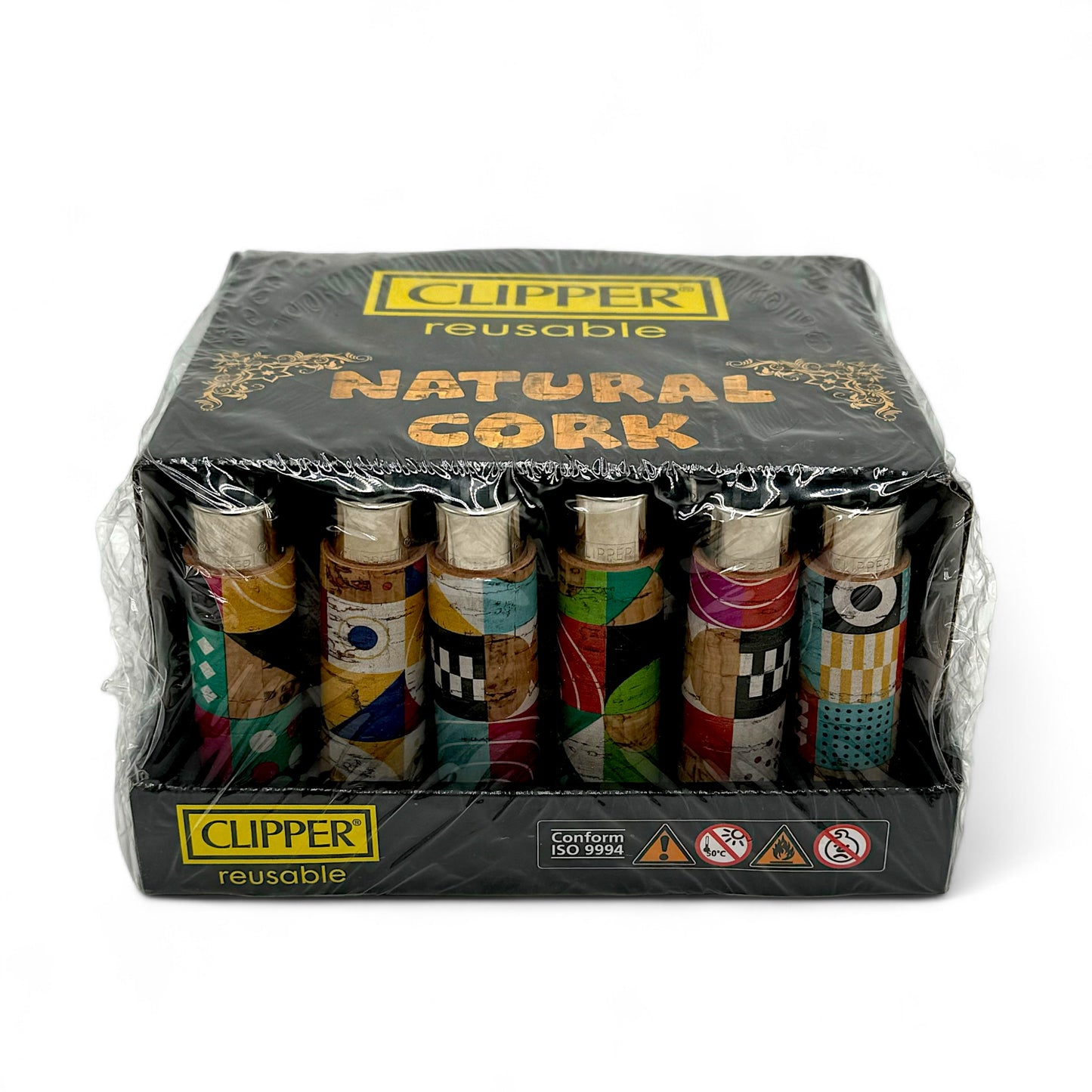 Clipper Lighters Natural Cork - Pack of 30