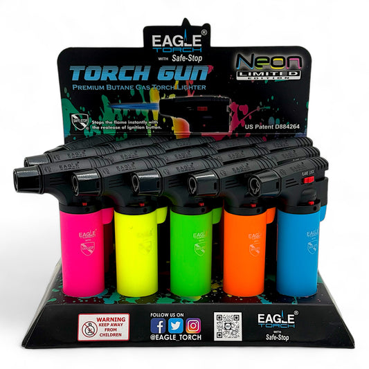 Eagle Torch Torch Gun Neon Limited - Pack of 15