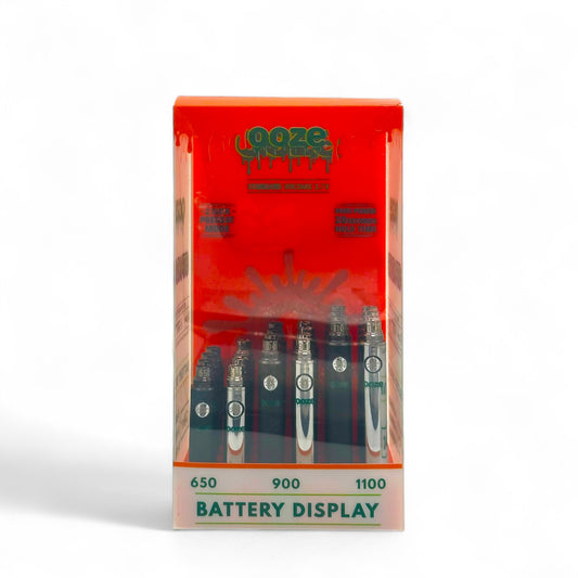 Ooze Battery Display - Pack of 12