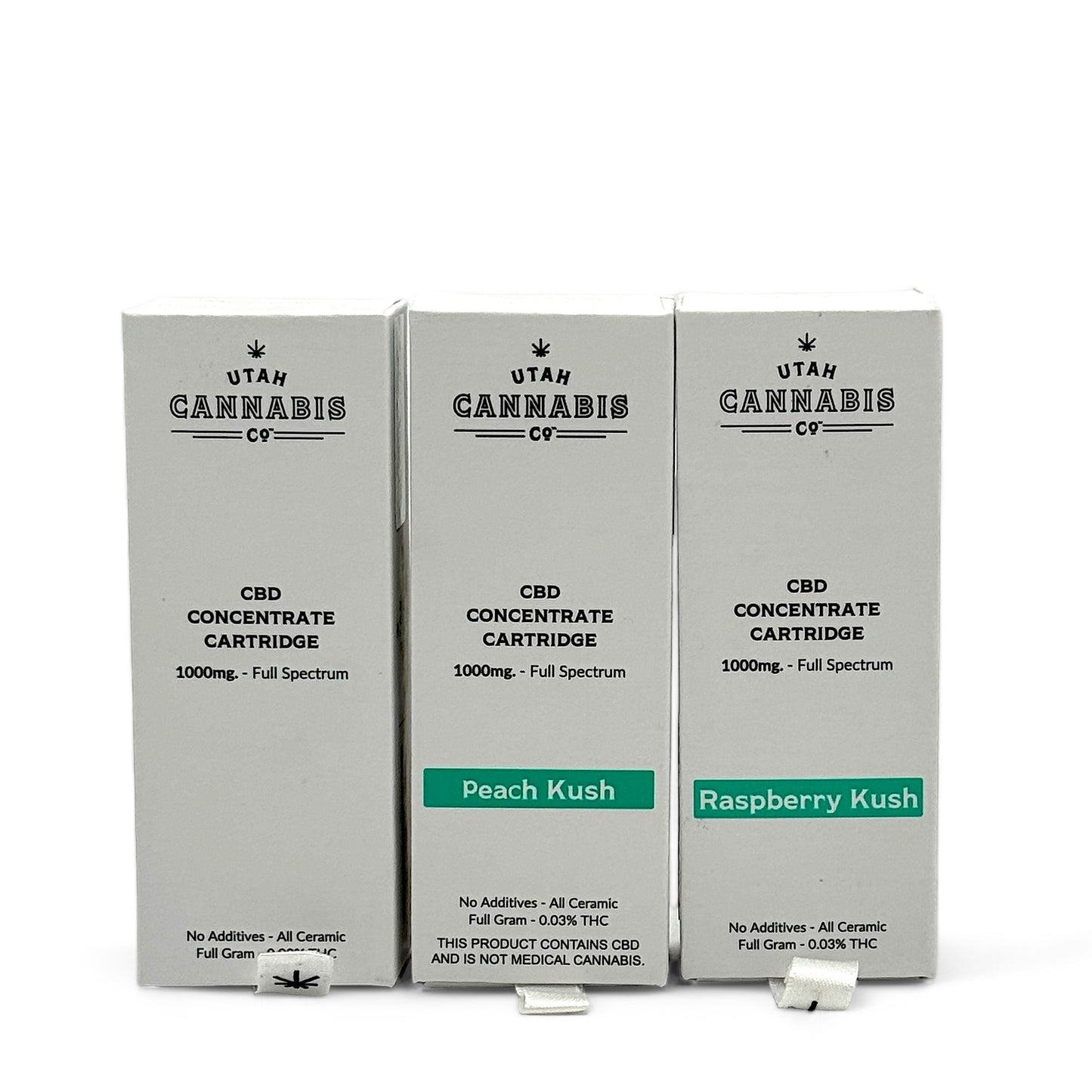 Utah Cannabis CBD Concentrate Cartridge 1000MG - Single