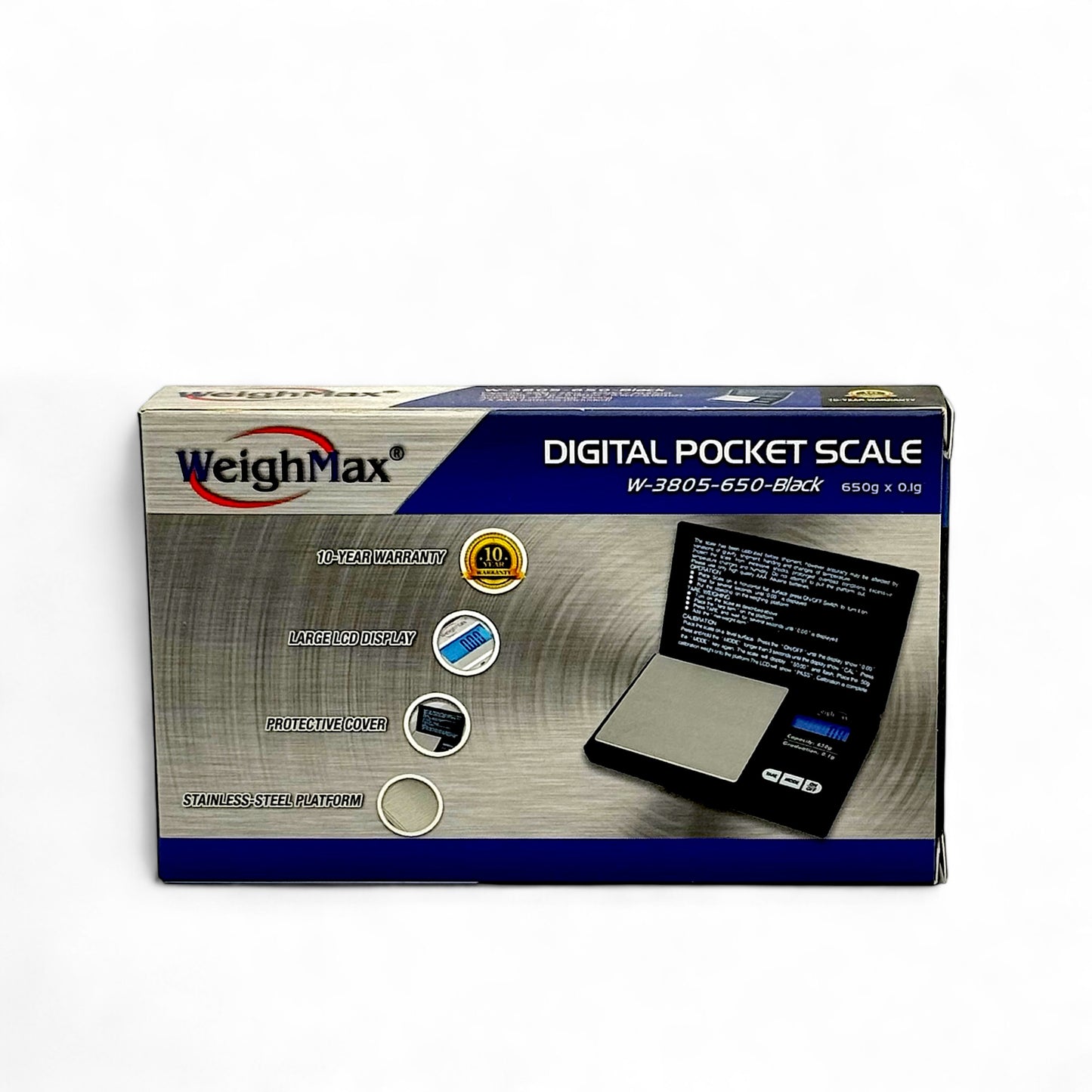 WeighMax 3805-650 - Digital Pocket Scale