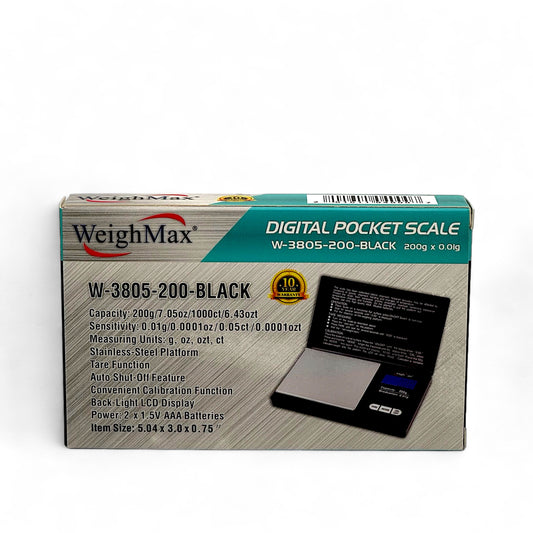 WeighMax 3805-200 - Digital Pocket Scale