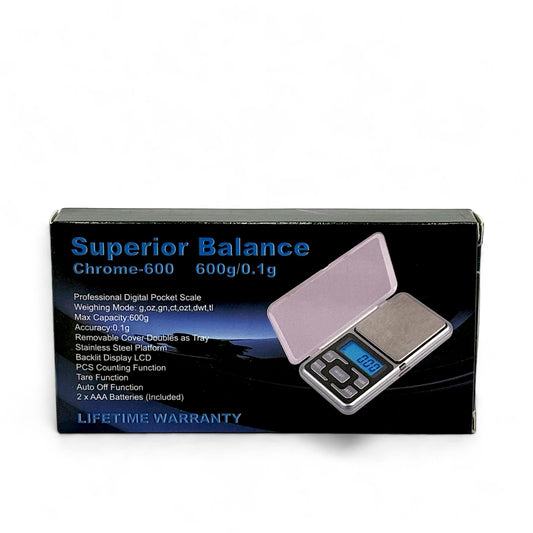 Chrome-600 600g x 0.1 - Superior Balance Scales