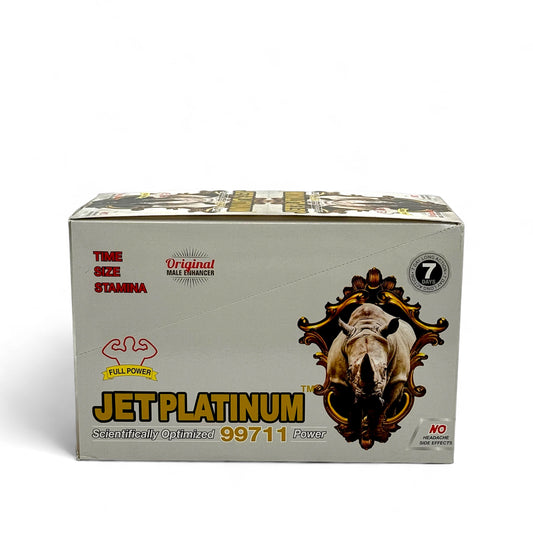 Rhino Jet Platinum Silver - Pack of 24