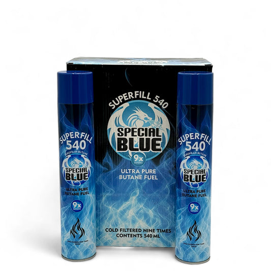 Special Blue 9x Butane Case 540ML - Pack of 12