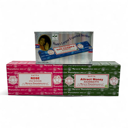 Satya Nag Champa Incense - Pack of 12