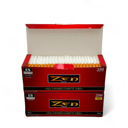 Zen Tubes Full Flavored Cigarette Tubes - Pack of 250