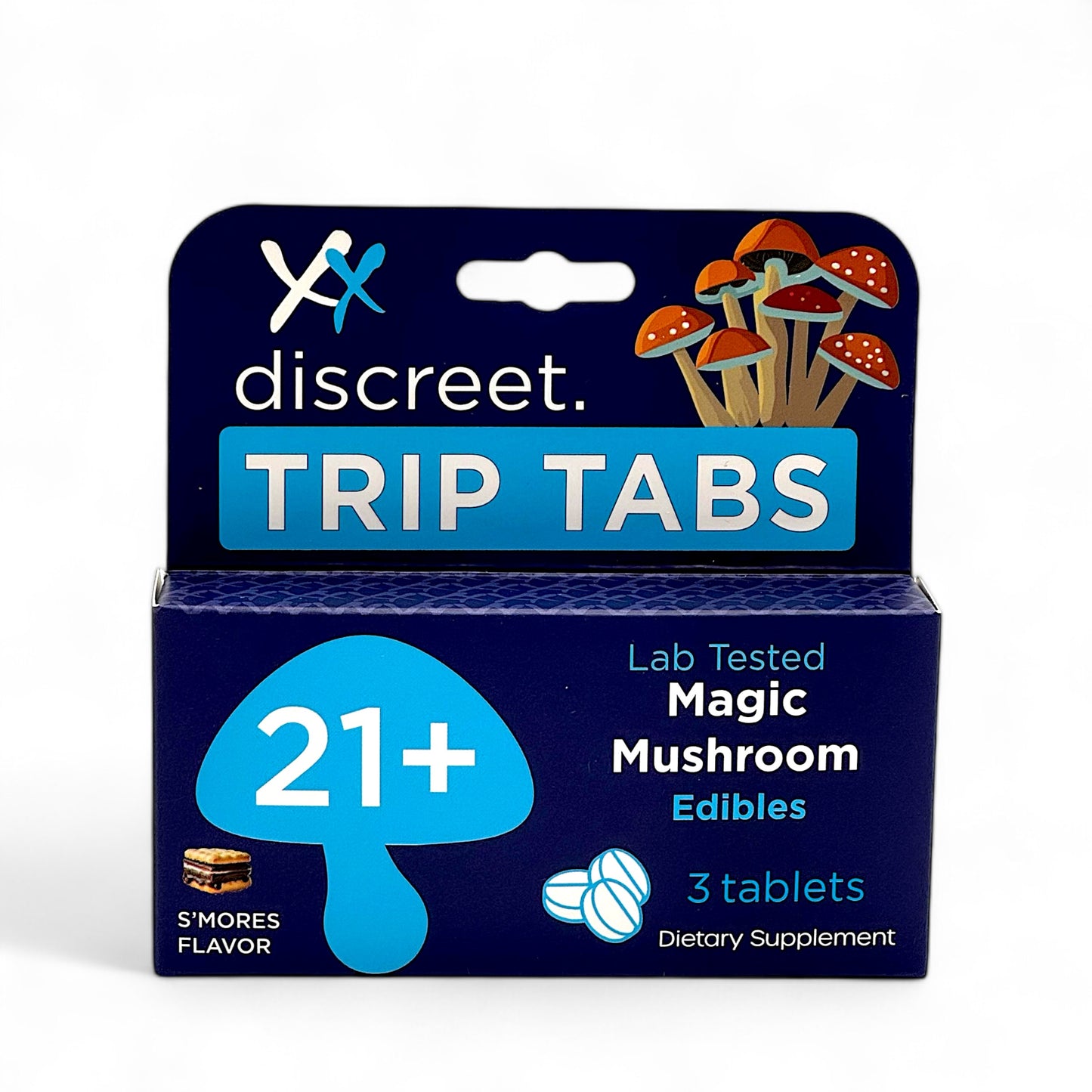 Discreet Trip Tabs 200MG - Pack of 10, 3/Pack