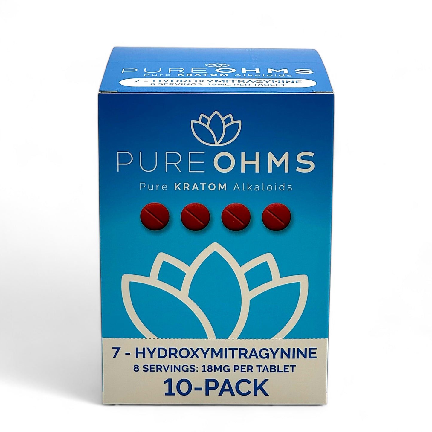 Pure Ohms Hydroxymitragynine 18MG Tablets - Pack of 10