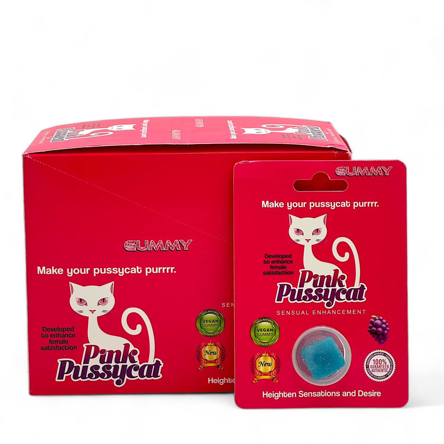 Pink Pussycat Gummy - Pack of 24