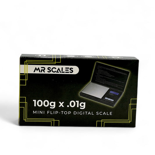 Mr Scales Mini Flip Top Digital Scale - 100g x 0.01g