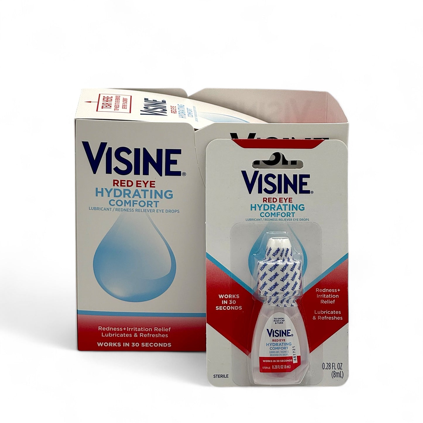 Visine Red Eye Drops - Pack of 6