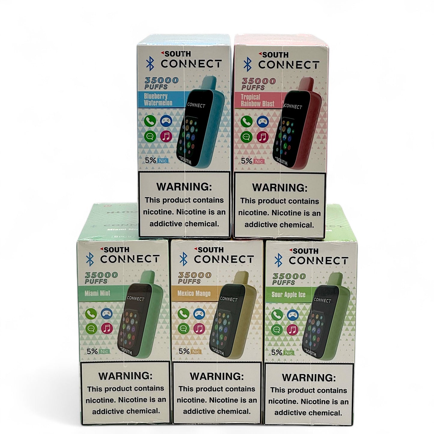 South Connect 35K Puffs 5% - Pack of 5