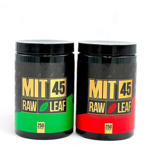 MIT 45 Raw Leaf 250 Capsules