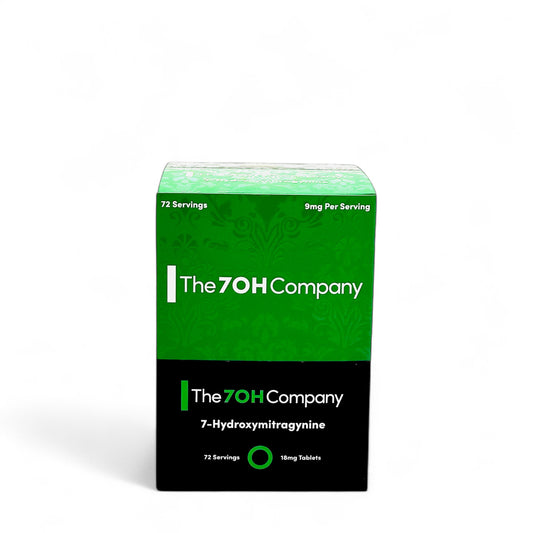 The 7OH Company 7-Hydroxy Tablets 18MG - Pack of 12