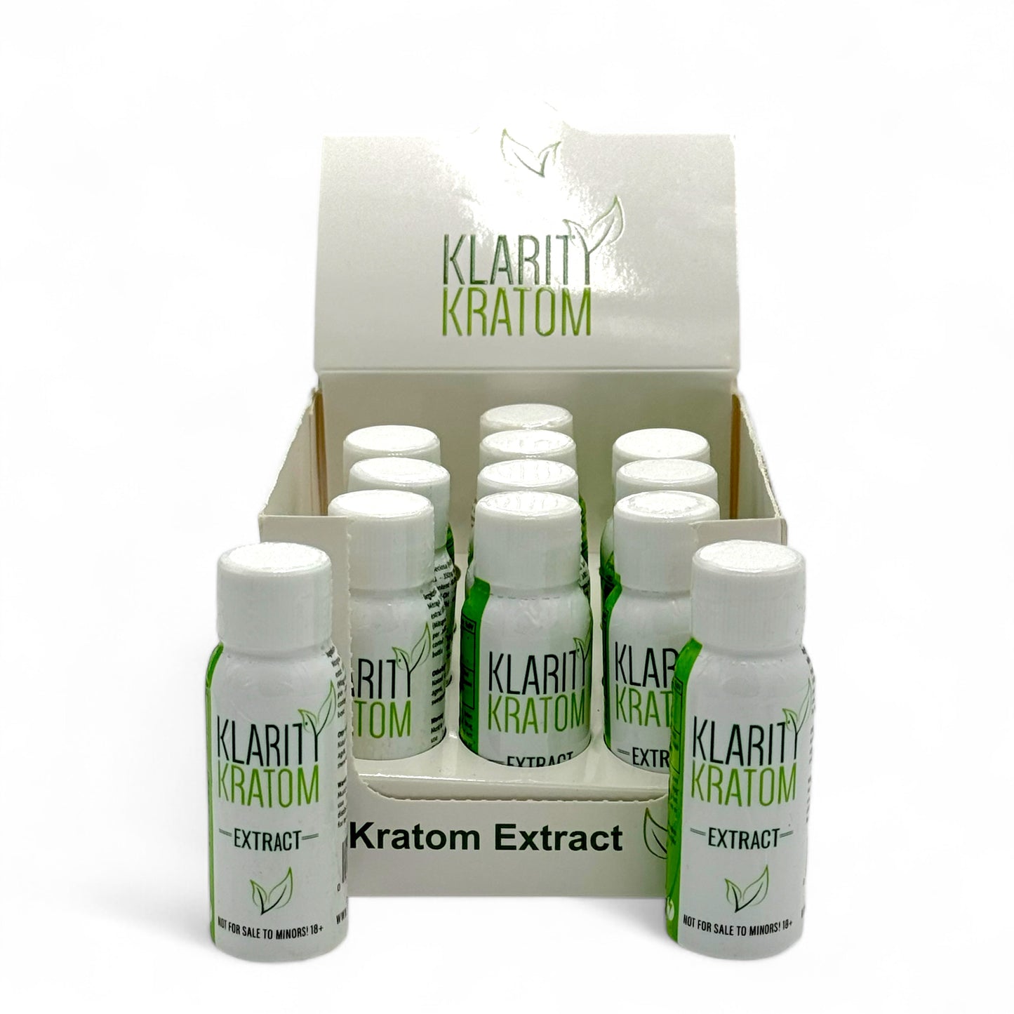 Klarity Kratom Liquid Extract 350MG - Pack of 12