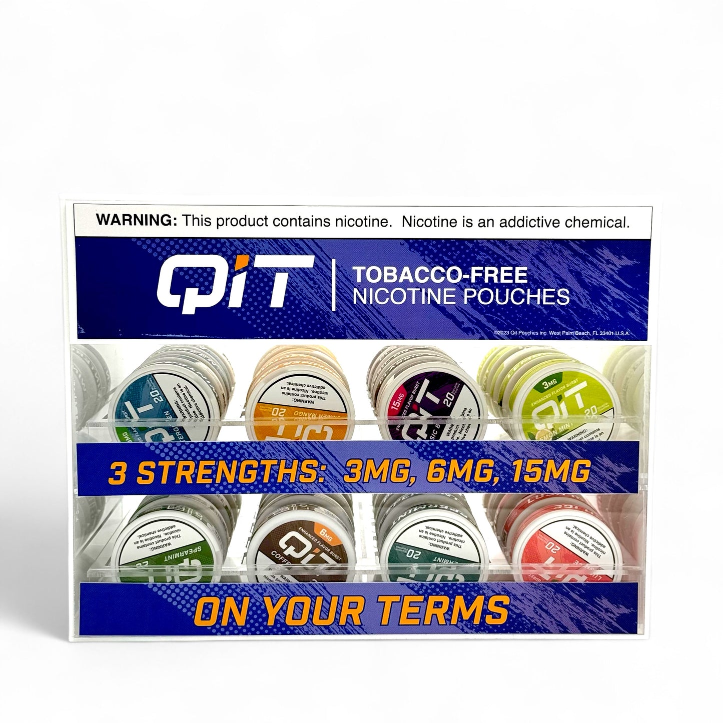 QIT Pouches 40ct Display