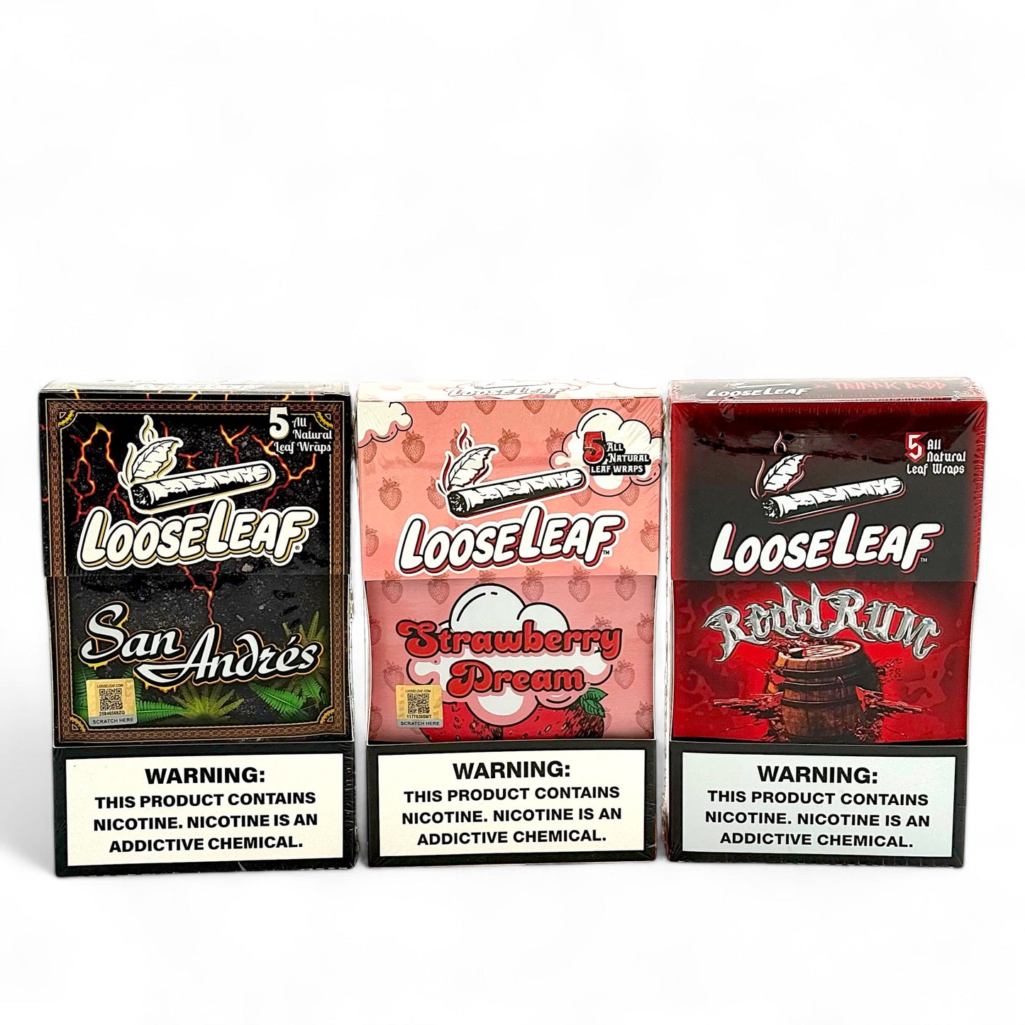 Loose Leaf Wraps (Pack Price)