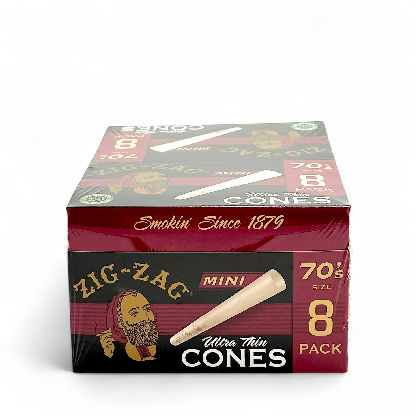 Zig Zag Mini Cones - 70's Size - 8 count - Pack of 18