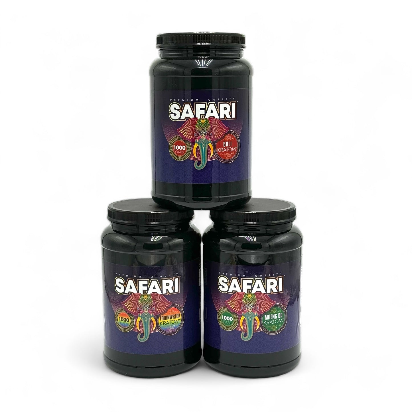 Safari Kratom - 1000 Caps