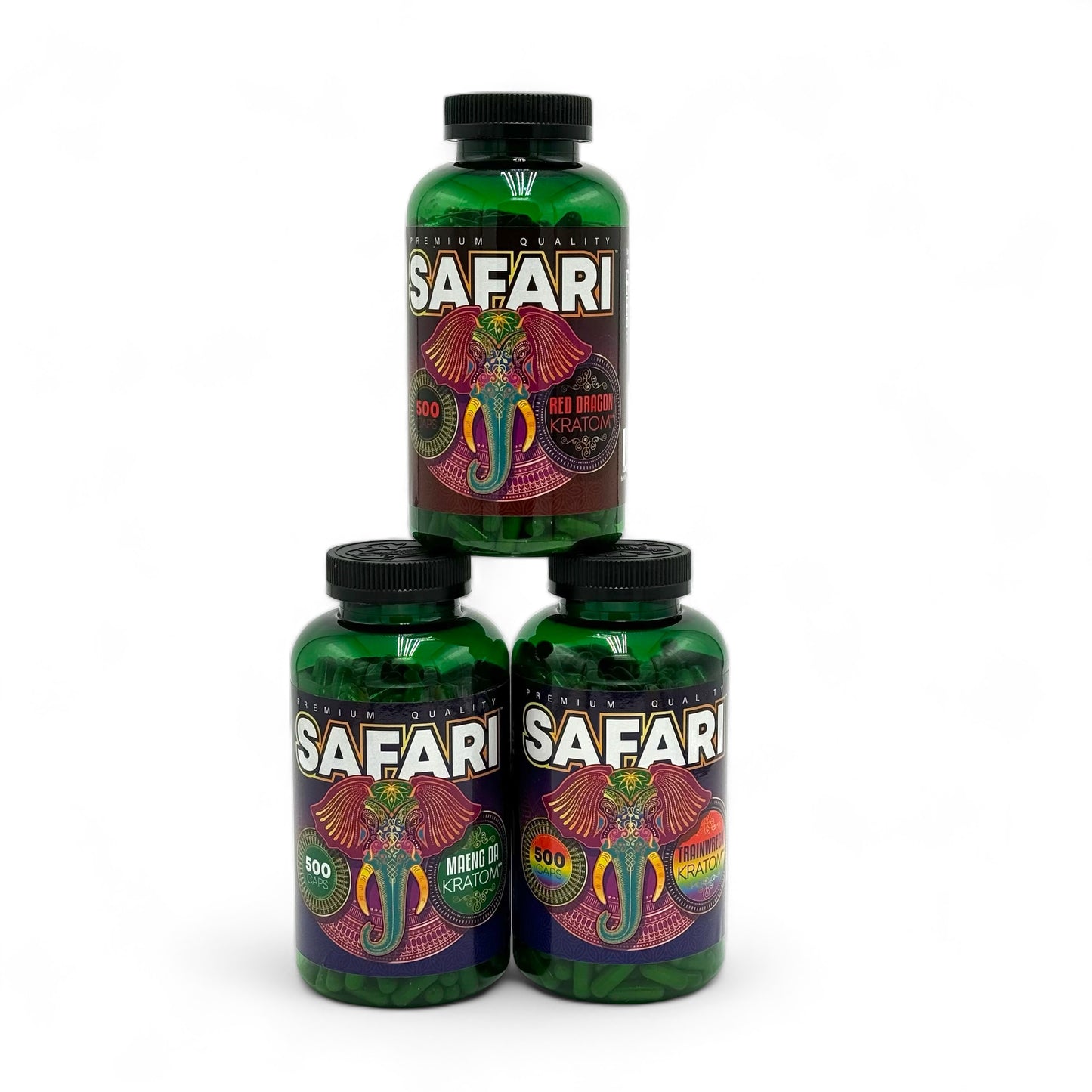 Safari Kratom - 500 Caps