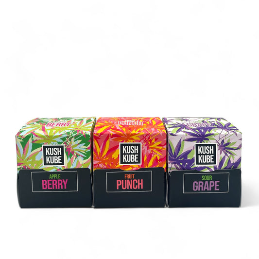 Kush Kubes Gummies 1:10 4ct - Pack of 30