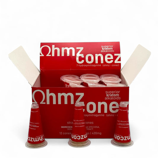 ohmZ Conez 7-Hydroxymitragynine 1 count - Pack of 12