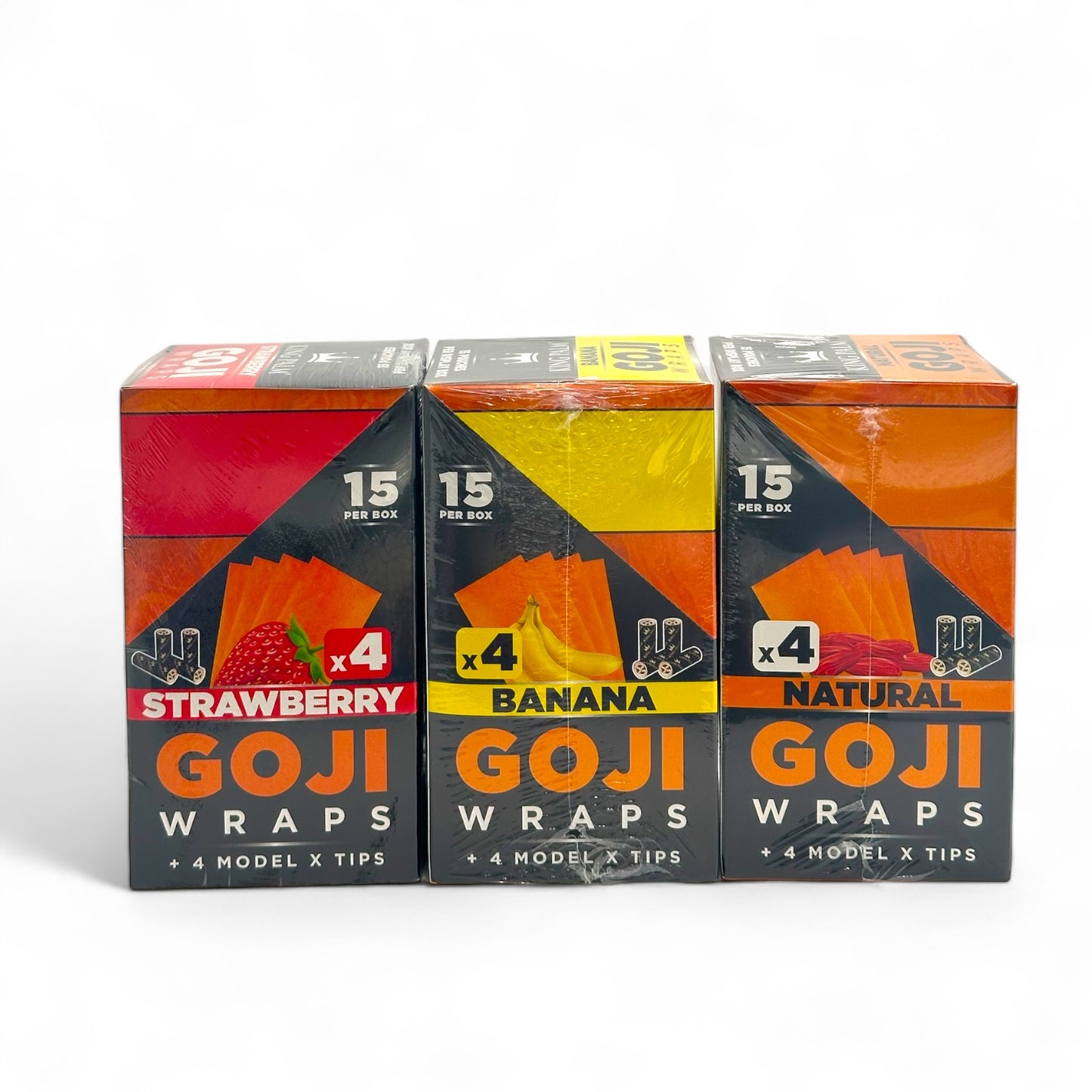 King Palm Goji Wraps - 4pk 15ct