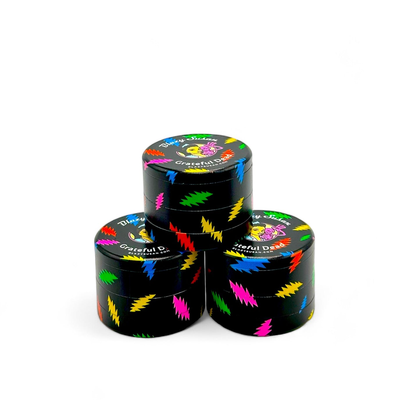 Rainbow Bolts - Blazy Susan X Grateful Dead Metal Grinder 6pc pack price