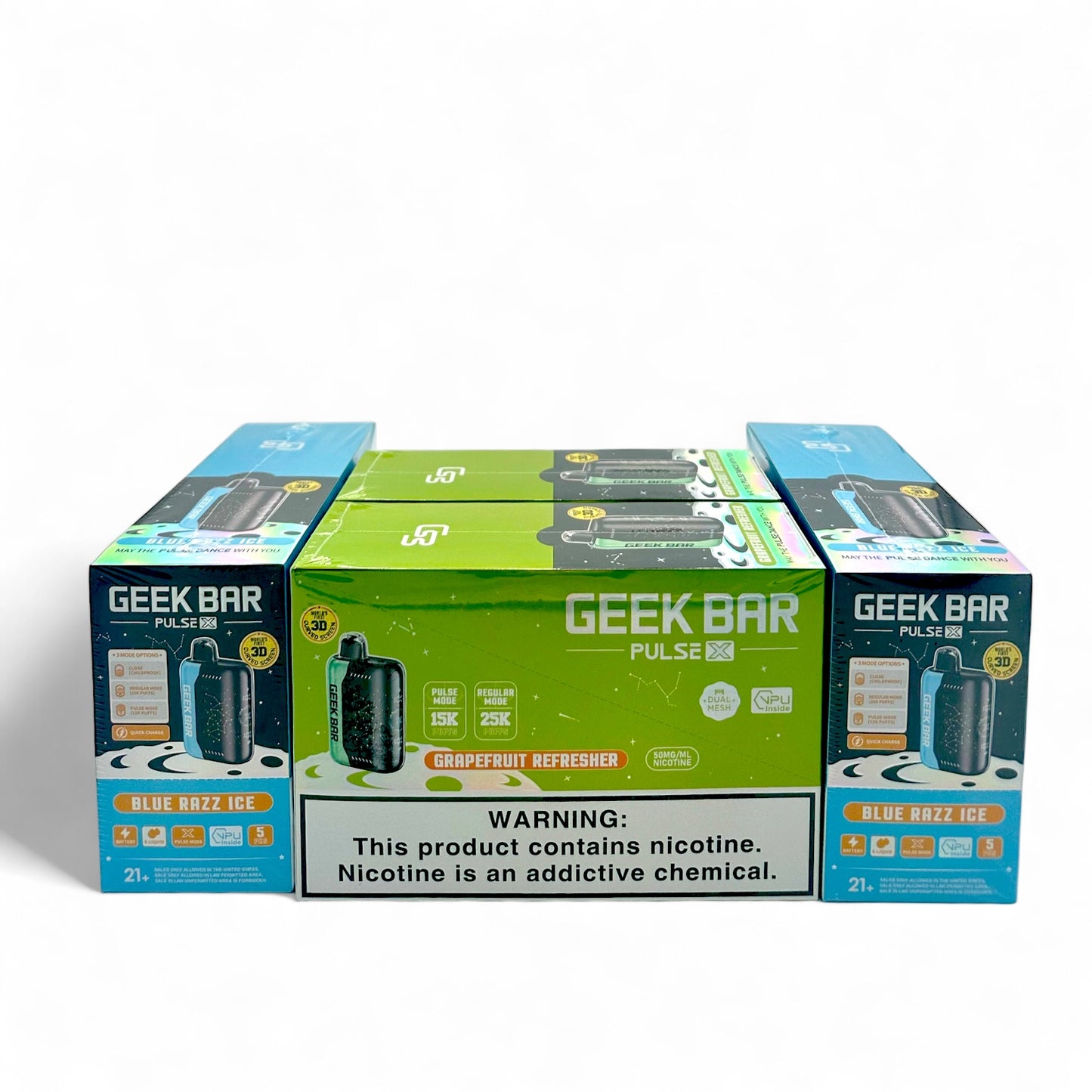 Geek Bar Pulse X 25K puffs - Pack of 5