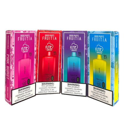 Fruitia X Fume 8000 puff - 5%