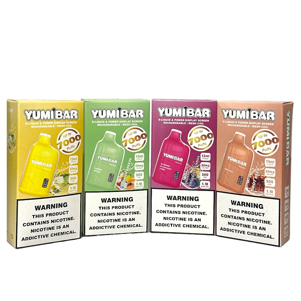 Yumi bar 7000 puff - 3%